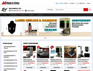 ckdlaser.en.made-in-china.com screenshot
