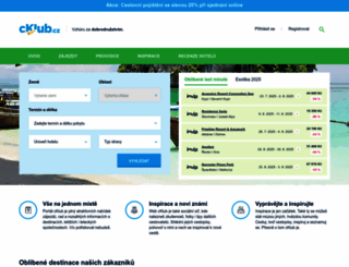 cklub.cz screenshot