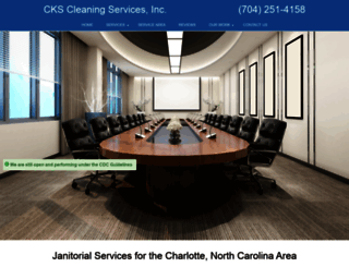 cks-cleaning-service.com screenshot