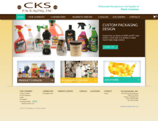 ckspackaging.com screenshot