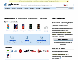 cl.celulares.com screenshot
