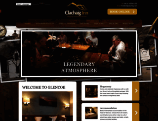 clachaig.com screenshot