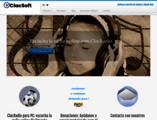 clacsoft.com screenshot