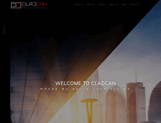 cladcan.ca screenshot