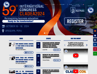 cladea.org screenshot