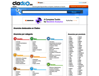 cladoo.es screenshot