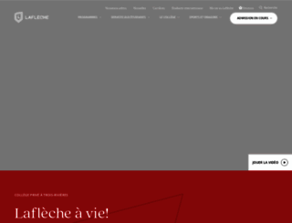 clafleche.qc.ca screenshot