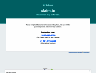 claim.io screenshot