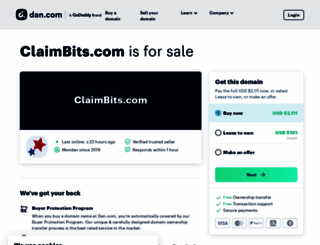 claimbits.com screenshot