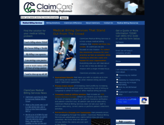 claimcare.net screenshot