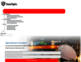 claimflights.co.uk screenshot