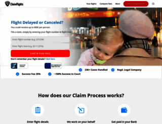 claimflights.com screenshot
