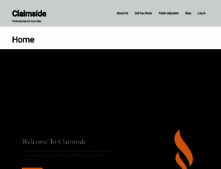 claimside.com screenshot