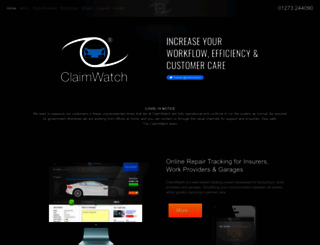 claimwatch.co.uk screenshot