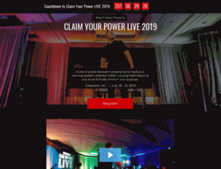 claimyourpower.com screenshot