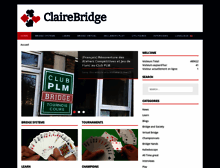 clairebridge.com screenshot