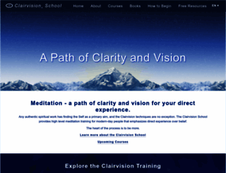 clairvision.org screenshot