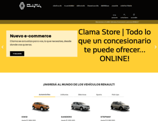 clama.com.ar screenshot