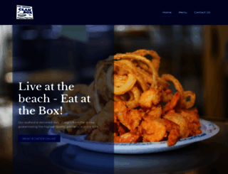 clamboxquincy.com screenshot