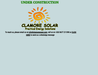 clamorepower.com screenshot