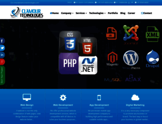 clamourtechnologies.com screenshot