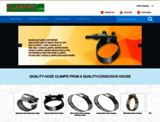 clamp.co.in screenshot