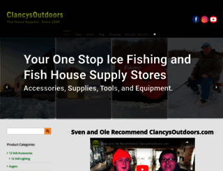 clancysoutdoors.com screenshot