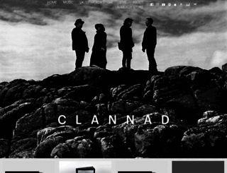 clannad.ie screenshot