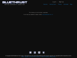 clanrra.bluethrust.com screenshot