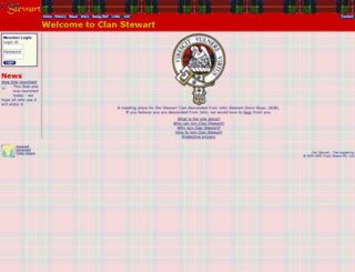 clanstewart.org screenshot