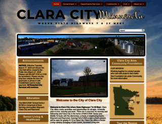 claracity.org screenshot