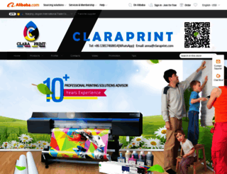 claraprint.en.alibaba.com screenshot