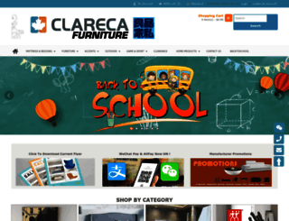 clareca.com screenshot