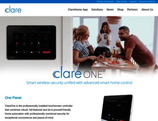 clarecontrols.com screenshot