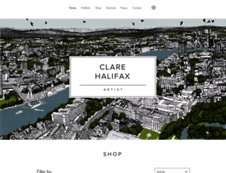 clarehalifax.com screenshot