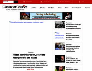 claremont-courier.com screenshot