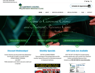 claremontcoloniccenter.com screenshot