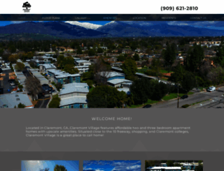 claremontvillageapartments.com screenshot