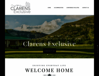 clarens-exclusive.co.za screenshot