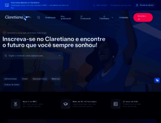 claretiano.edu.br screenshot