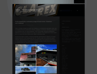 clarex.wordpress.com screenshot