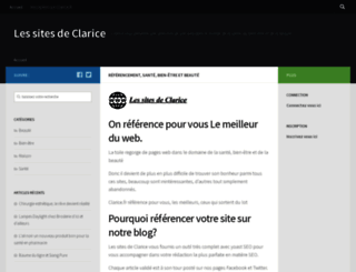 clarice.fr screenshot
