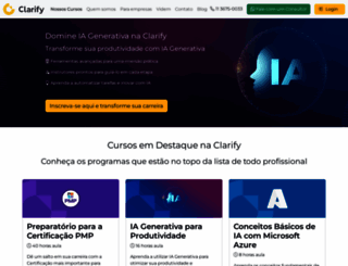 clarify.com.br screenshot