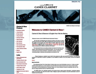 clarinets-oboes.com screenshot