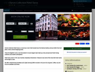 clarion-hotel-savoy-oslo.h-rez.com screenshot
