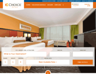 clarionhotel.com screenshot