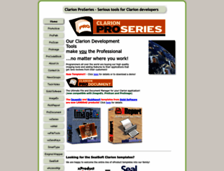 clarionproseries.com screenshot