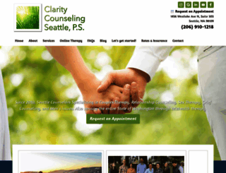 claritycounselingseattle.com screenshot