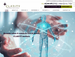 clarityimaging.com.au screenshot