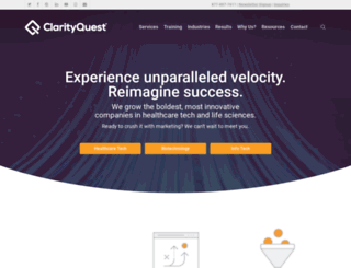 clarityqst.com screenshot